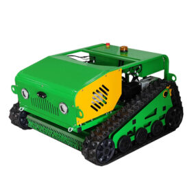 Remote-controlled crawler mower